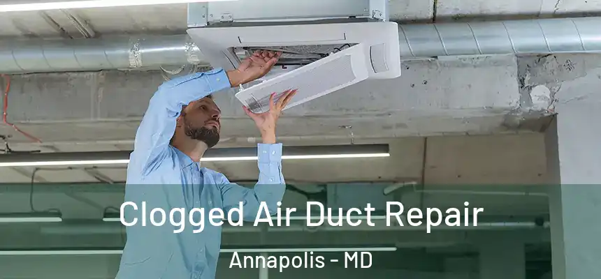  Clogged Air Duct Repair Annapolis - MD